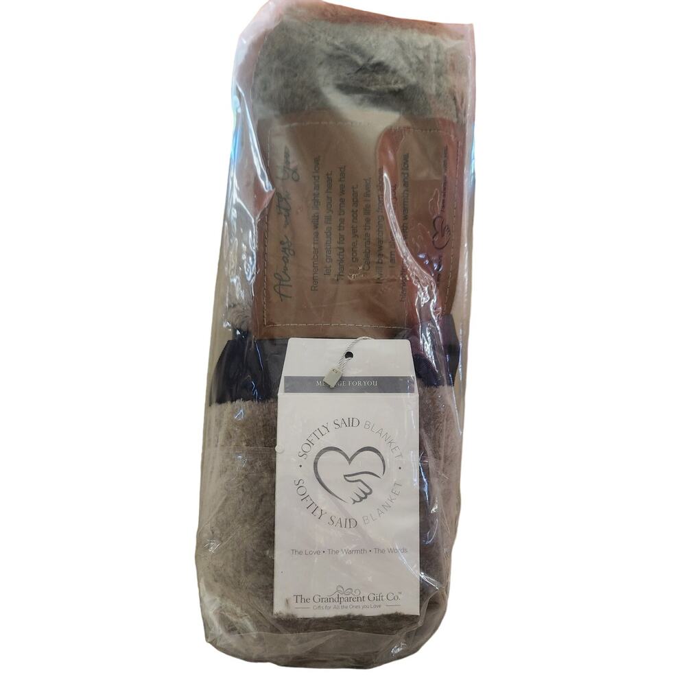 Soft Gray Neutral Color Throw Blanket